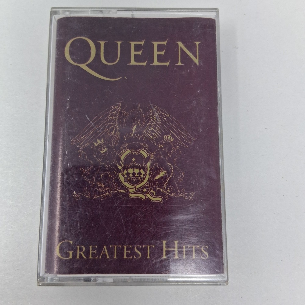 Queen Greatest Hits Cassette Tape 1992 Hollywood Records HR-61265-4 Digalog Rock